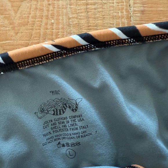 Jolyn Clothing Tiger Stripe Bikini Bottom - Picture 2 of 4